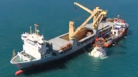 SAL: MV Anne-Sofie, Pyrenees Project – Discharging Spider Buoy
